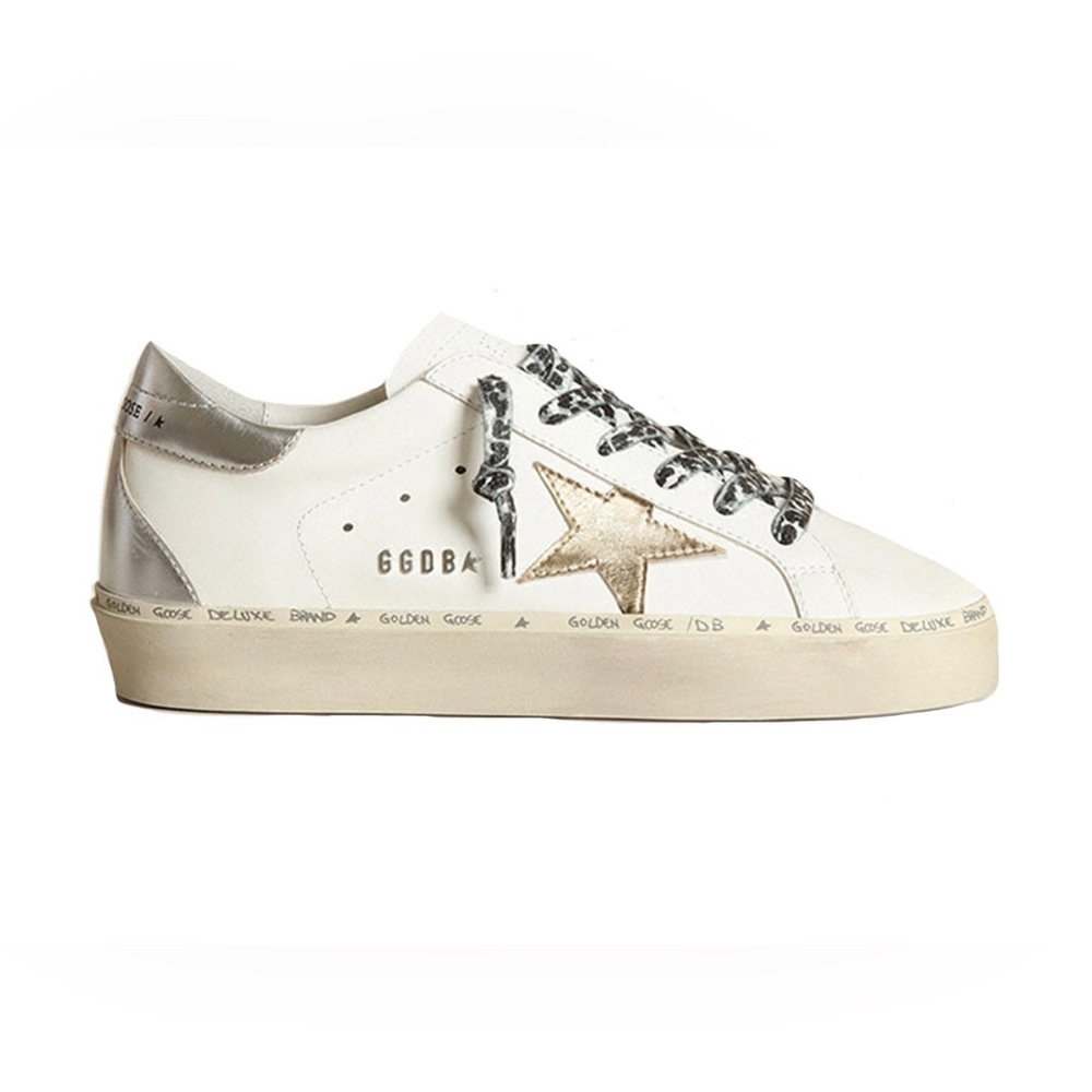 Golden Goose Hi Star Classic Size 41 - Leather Upper Spur Metal Lettering